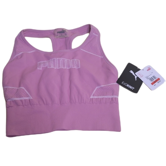 Puma Other - Puma⬅️🔥❤Evoknit⬅️ Evostrip Crop Top Foxglove ♥ Workout Gear⬅️🔥😎😍🤩